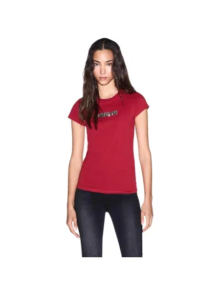 Tričko Armani Exchange červená