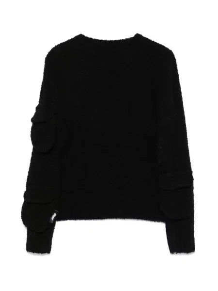 Sweter dziecięcy Msgm czarny