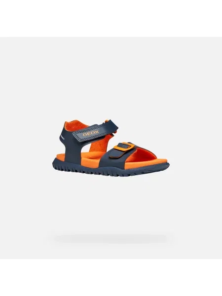 Geox Sandale J Sandal Fusbetto Bo M Bleumarin albastru