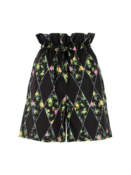 Szorty Msgm z wysoką talią czarne