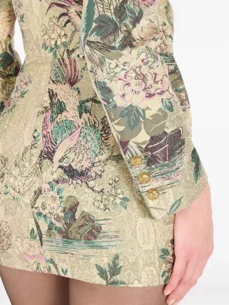 Geacă Roberto Cavalli cu model floral