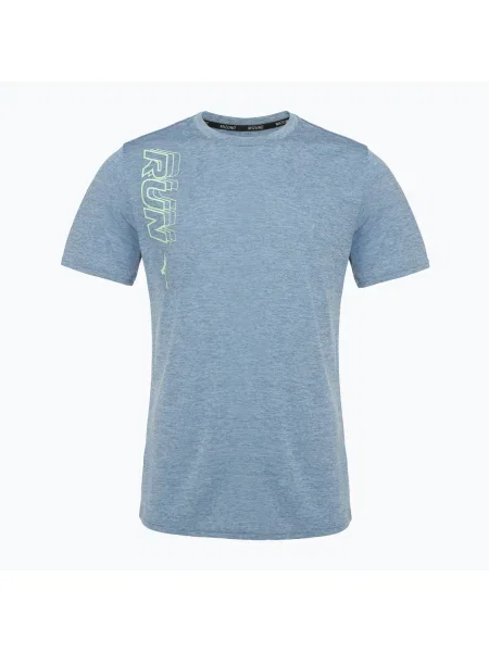 Мъжка тениска за бягане Mizuno Core Run Tee citadel синьо