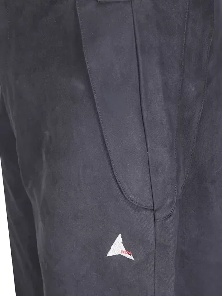 Pantaloni chino Roa cu cataramă negru