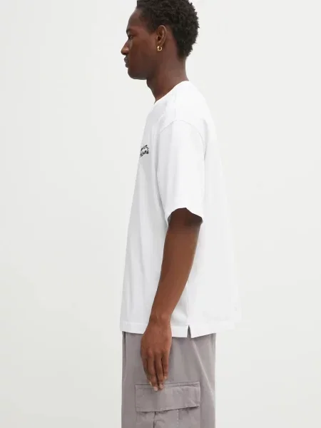 Haftowana koszulka Maison Kitsune biała