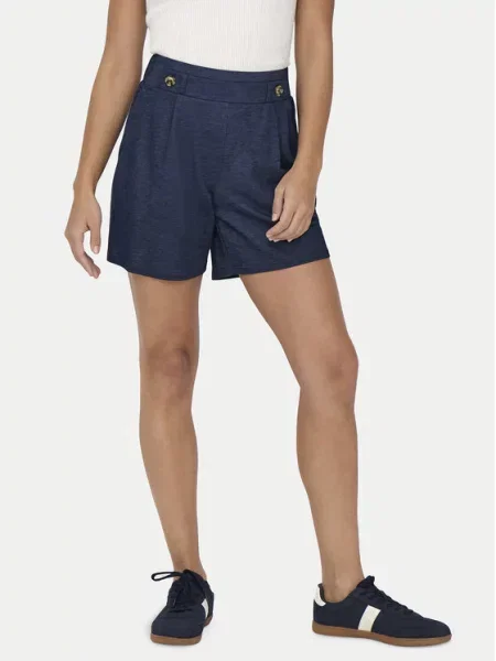 JDY Kratke hlače Birdie Geggo tamnoplava