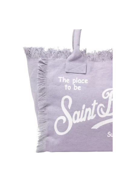 Torebka Saint Barth fioletowa