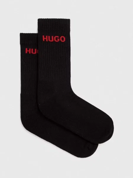 Skarpety długie HUGO czarne
