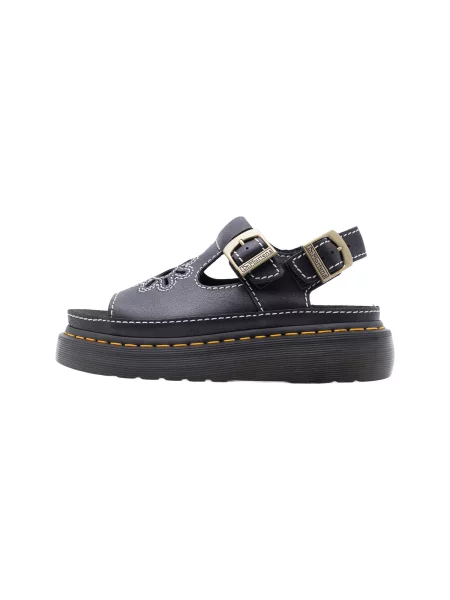 Dr. Martens Sandale Dunnet Flower negru alb