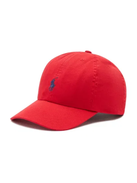 Kapa s šiltom Polo Ralph Lauren rdeča