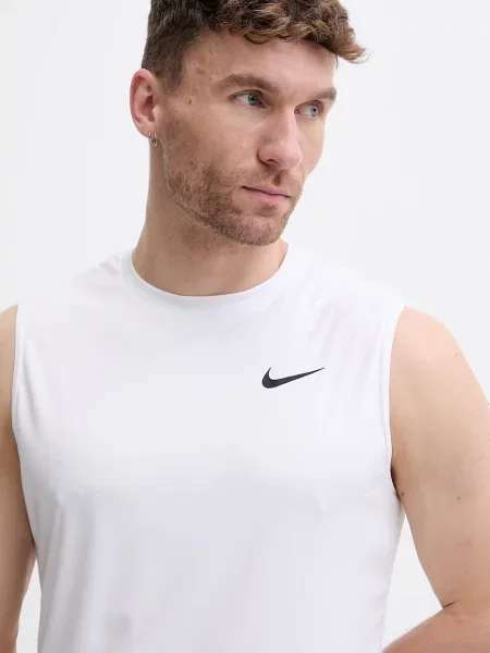 Koszulka Nike bez rękawów biała