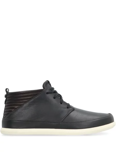 Δερμάτινα sneakers Volta μαύρο