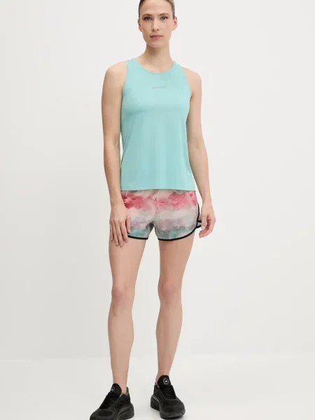 Шорти для тренувань Rossignol SAPA візерунок висока посадка бірюзовий