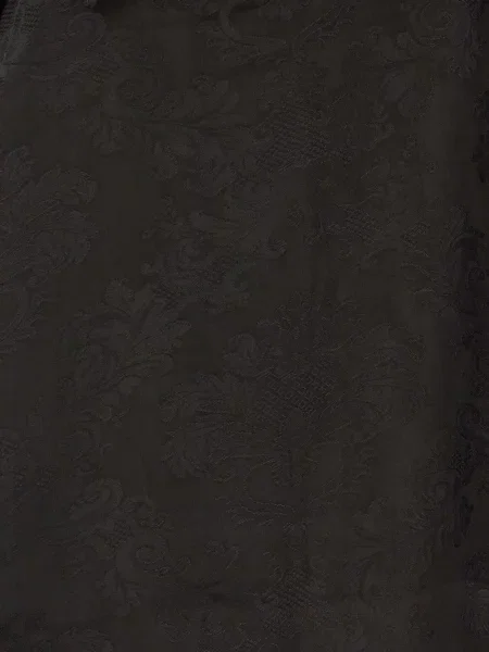 Top Uma Wang din jacard cu legături negru