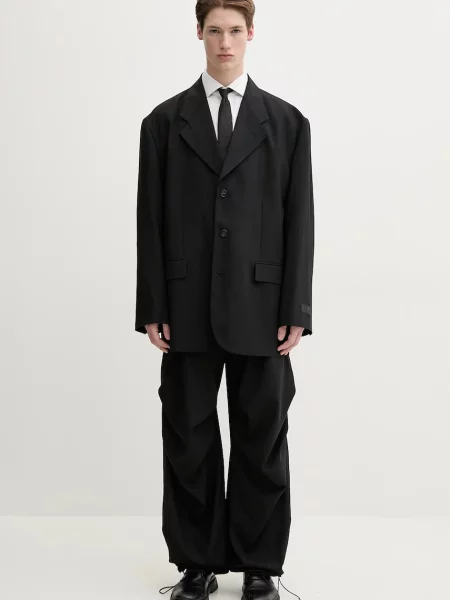 Maison Margiela marynarka wełniana czarny