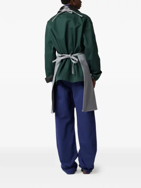 Pantaloni Miu Miu albastru