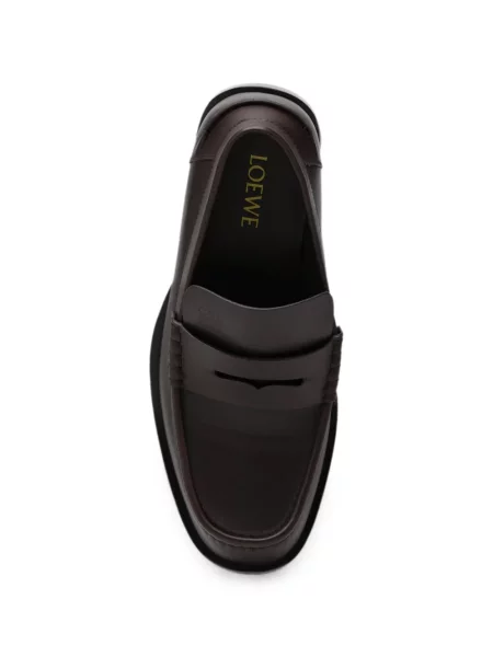 Pantofi loafer Loewe maro