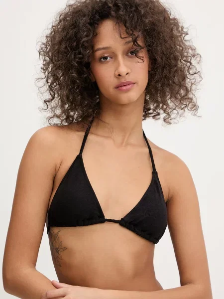 Juicy Couture dvoudílné plavky FRILLY BIKINI černé