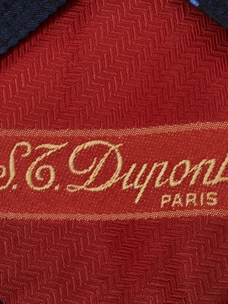 Μεταξωτή γραβάτα S.t. Dupont γραβάτες μπλε