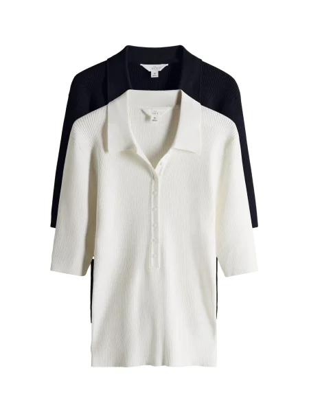 The Set Majica mornarsko plava bijela