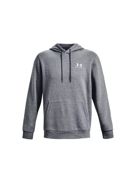 Bluza Under Armour Essential Fleece Hoodie Szaro-Szara szara