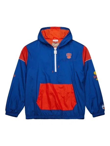 Geacă de vânt Mitchell & Ness albastru