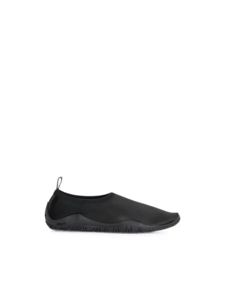 Satynowe balerinki Jil Sander czarne