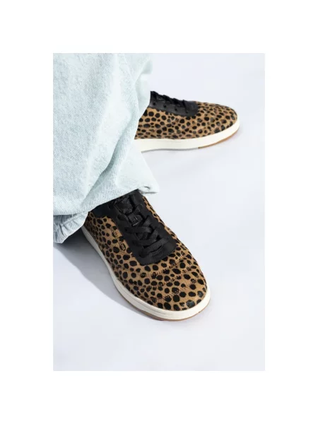 Sneakersy Michael Kors skórzane brązowe