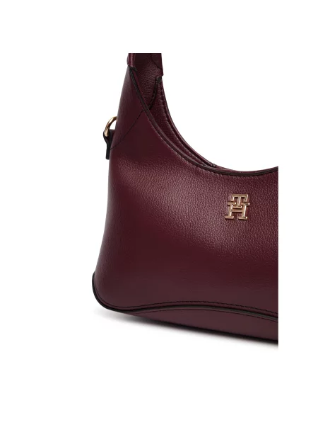 Tommy Hilfiger Geantă Th Everyday Mini Hobo Vișiniu
