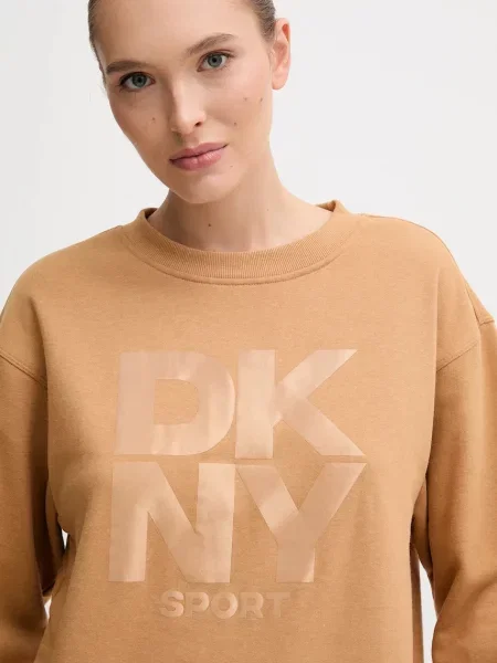 Кофта Dkny візерунок коричневий