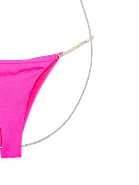 Bikini Chiara Ferragni cu autograf roz