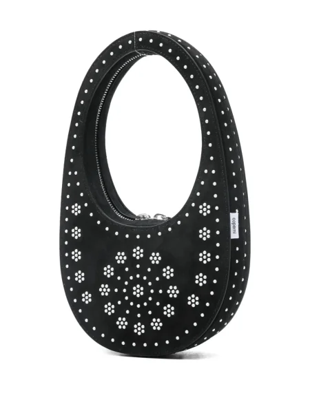 Geantă Coperni cu model floral negru