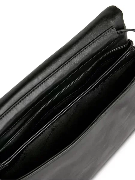 Dirželis dygsniuotas vėrinys Calvin Klein juoda