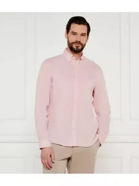 BOSS BLACK De in cămașă negru
