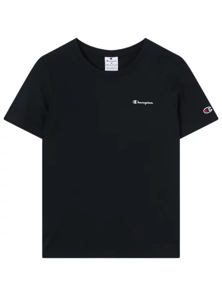 Scurt tricou Champion cu mâneci scurte negru