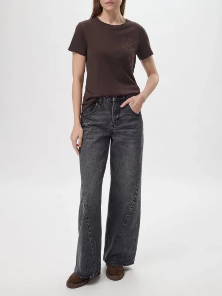 Футболка Armani Exchange коричнева