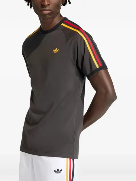 Pantaloni scurți Adidas alergare cu autograf evazate albastru