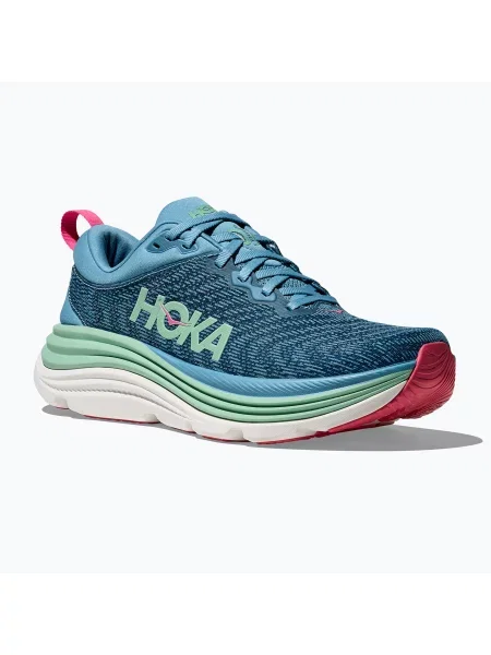 Кросівки для бігу HOKA Gaviota 5 alpine blue/jadeite сині
