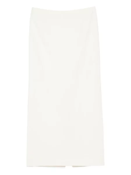 Spódnica Toteme wełniana biała
