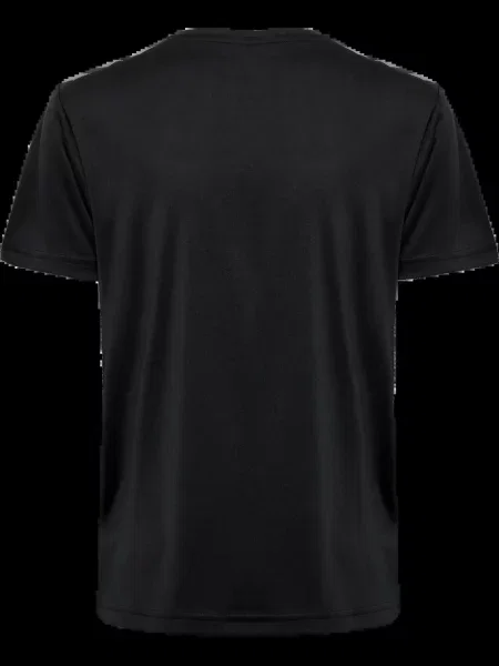 Hummel T-shirt hmlAUTHENTIC PL JERSEY S/S KIDS z – BLACK czarny
