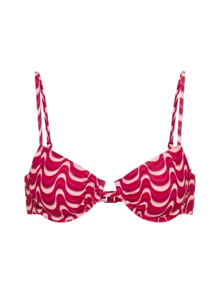 LSCN by LASCANA Sutien costum de baie fucsia / roz pastel / deschis roșu