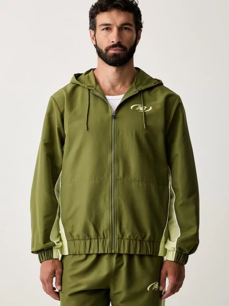 New Balance geacă de tranziție pentru bărbați verde
