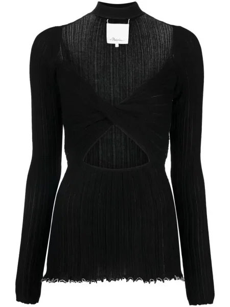 Top 3.1 Phillip Lim tricotate negru