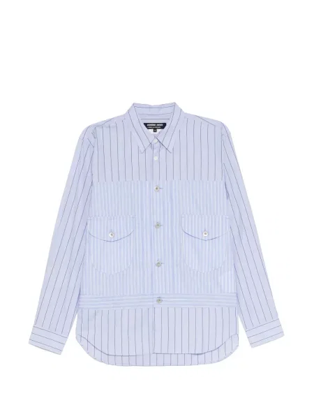 Cămașă Comme Des Garçons Homme Deux cu dungi albastru