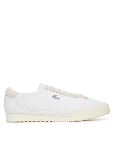 Sneakersy Lacoste białe