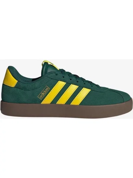 Buty adidas VL Court zielone brązowe żółte