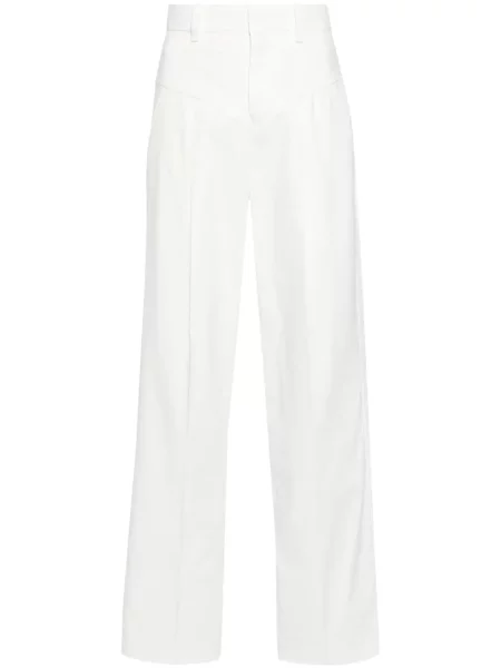 Pantaloni Isabel Marant alb