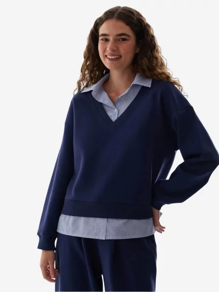 Penti Mikina Sweatshirts námořnická modř