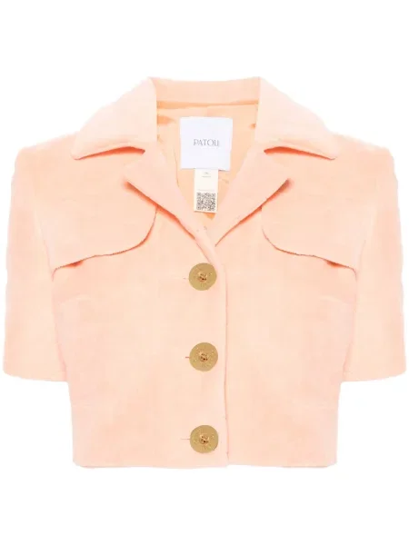 Zkrácená prošívaná bunda Patou oranžová