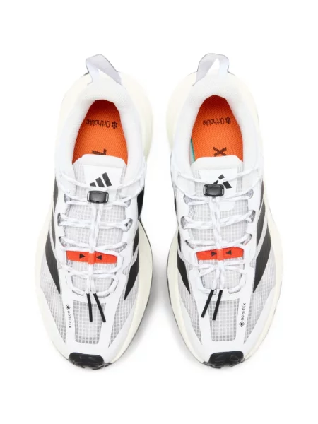 Шорти Adidas с връзки с дантела със змийски принт бяло