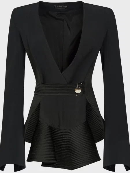 Піджак David Koma чорний
